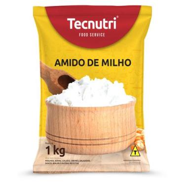 Imagem de Amido de Milho 1,01kg Tecnutri O Melhor custo-benefício Preparo de Doc
