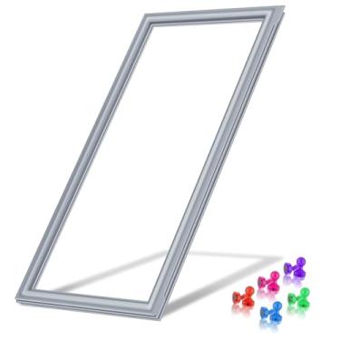 Imagem de Junta de porta de geladeira DA63-06542A atualizada compatível com Samsung Selo de vedação de porta de freezer DA97-07191A AP5323696 Substituição de vedação de geladeira para RF266AERS RF263BEAESR/AA
