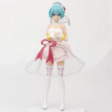 Imagem de Figura: vestido de noiva JIANYING Miku, anime, 24,5 cm, PVC, plástico