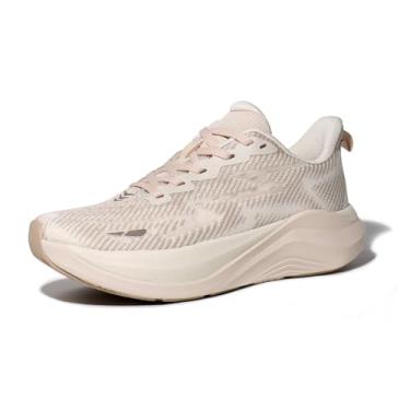 Imagem de Hawkwell Tênis feminino Cloud Zero Active para amamentação almofadado, respirável, tênis, caminhada, academia, trabalho médico, Bege, 34