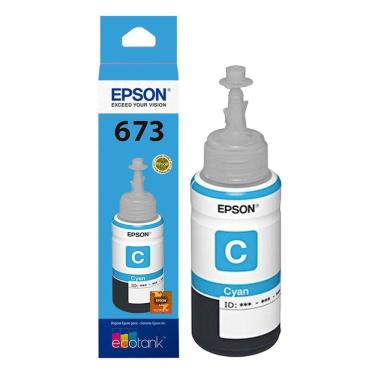 Imagem de Tinta Epson 663 Ecotank T673220al Azul L800/l805/l810/l850/l1800