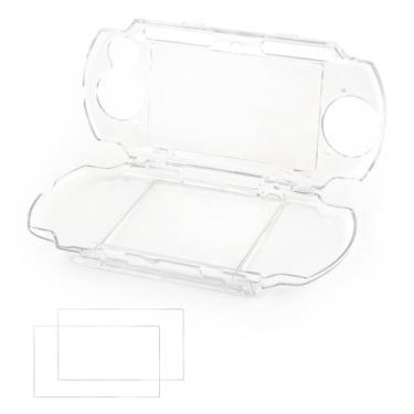 Imagem de Capa rígida transparente para PSP 2000 3000 capa protetora rígida transparente acessórios peças