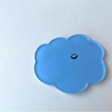 Imagem de Tapete de acrílico para copos de desenho animado fofo suporte de caneca tapete de café bebidas jogo americano resistente ao calor almofada tigela