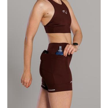 Imagem de Bermuda 6 Bolsos com Alta Compressão Feminina-Feminino