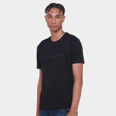 Imagem de Camiseta Calvin Klein Embossed Minimal Logo Masculina-Masculino