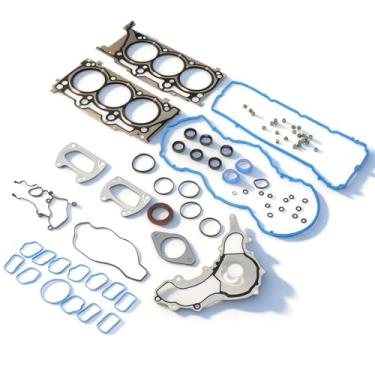 Imagem de Assembroverse Conjunto de juntas de cabeça MLS compatível com carregador Avenger Challenger Durango Journey 1500 C/V Promaster Wrangler JK 200 300 Routan 3.6L V6 DOHC HS26541PT HS54880 HGS1169