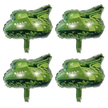 Imagem de Kit 4 Balão Bexiga Ônibus Policia Bombeiro Caminhão 75 X88Cm - Rio Tij