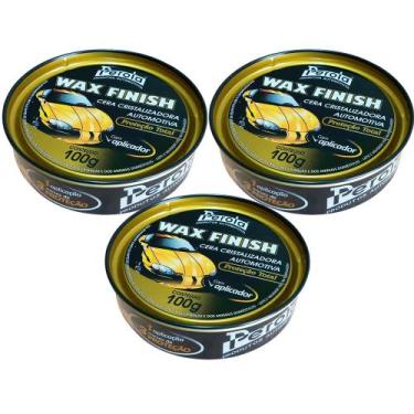 Imagem de Cera Wax Finish Perola Para Cristalização Da Pintura - 100g, 3 unidade