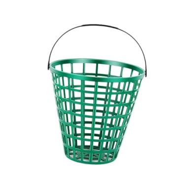 Imagem de Dynwave Cesto para guardar bolas de golfe, suporte para tacos de golfe, acessórios para estádio, recipiente para bolas com alça, balde para treino de golfe, L Hold 100pcs