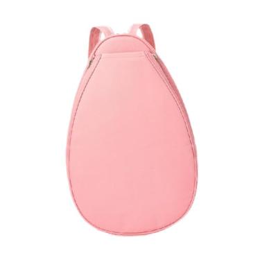 Imagem de Dynwave Mochila para raquete de tênis, bolsa versátil para transporte de raquetes de badminton e pickleball, ideal para atividades ao ar livre, para homens e, Rosa