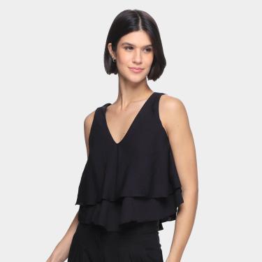 Imagem de Regata Loved Bianca Camadas Feminina-Feminino