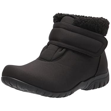 Imagem de Propet Bota de neve feminina Dani Strap, Preto, 9 X-Wide