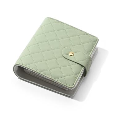 Imagem de Oirlv Estojo organizador de joias de viagem portátil com bolsas de veludo para joias essenciais de viagem (verde Matcha)