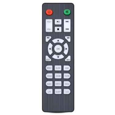 Imagem de RETROSUN Controle remoto de substituição para FELEMAN Mini DVD Player MD6BUS