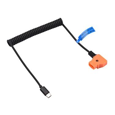 Imagem de Cabo de energia 15V PD3 0 USB Type-C Macho para D-Tap Bateria V-mount