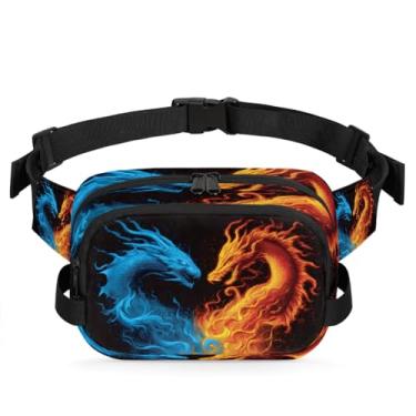 Imagem de Pochete laranja de abóbora de outono para mulheres e homens com alça ajustável, bolsa transversal, bolsa de peito, bolsa tiracolo, Cor 6