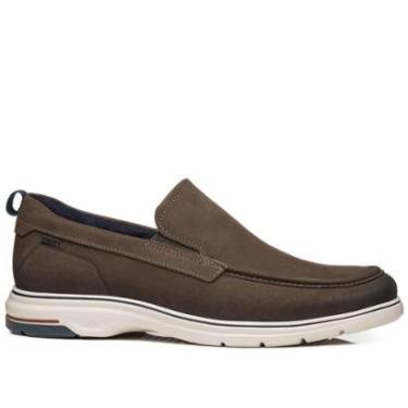 Imagem de Sapato Casual Pegada Masculino em Couro Chocolate 127303-07-Masculino