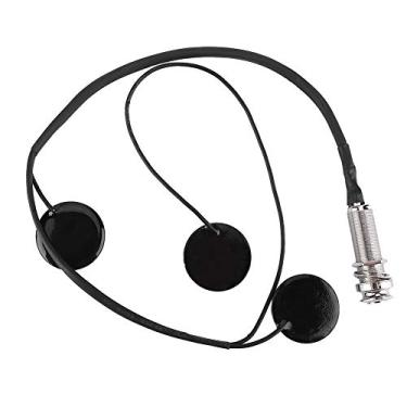 Imagem de LiebeWH Harpa de Captação de Instrumento, Coleta de Harpa de Material Plástico e Metálico, Leve para Tom Preciso, ótimo Acessório para Músico que Busca Tom Claro, Metal Preto