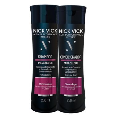 Imagem de Kit Nick Vick Alta Perf Reestruturador Shampoo Condicionador