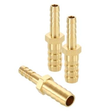 Imagem de HARFINGTON 1 emenda de metal para mangueira de latão de 8 mm a 4 mm