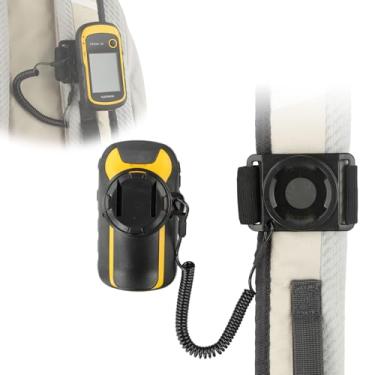 Imagem de VigorKeeper Suporte universal para mochila Garmin GPS com sistema de suporte de lombada, cordão antiperda, acesso rápido portátil, cordão de mochila Garmin para inReach, eTrex, GPSMAP, Oregon, Alpha