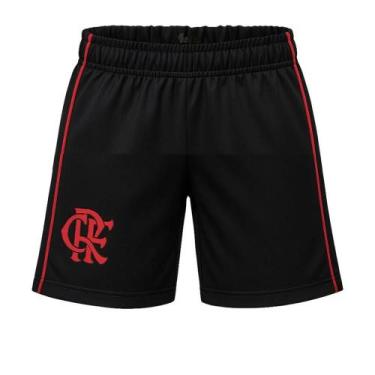 Imagem de Shorts Infantil Flamengo Oficial (1 a 14 Anos) - Revedor, Tam 3