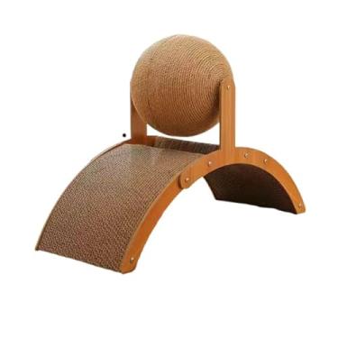 Imagem de Roda-gigante para arranhar gato Vertical Amassador de unha oversized resistente e sem desmanchar Brinquedo autoentretenimento alívio tédio instintos naturais entretenimento manutenção unhas