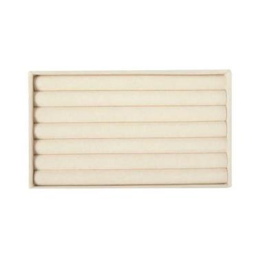 Imagem de Bandeja De Armazenamento De Joias De Pelúcia Destacável Para Brincos, 