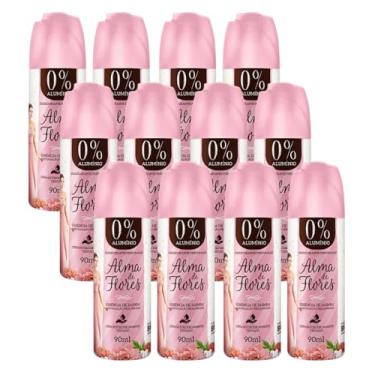 Imagem de Kit 12 Desodorante Spray Alma de Flores Jasmim 90ml