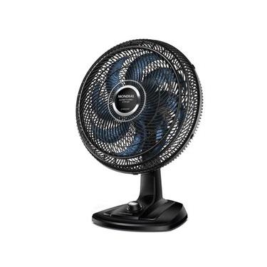 Imagem de Ventilador de Mesa 40cm Super Turbo Mondial Preto e Azul 140W VTX-40-CHROME