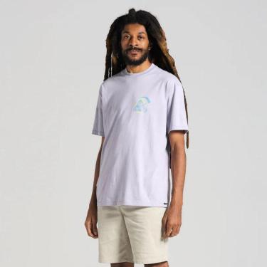 Imagem de Camiseta Volcom Comfort Reaps - ROXO CLARO-Unissex