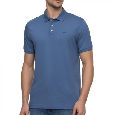 Imagem de CAMISETA HANGAR POLO COM BOTAO MALHA PIMA - MASCULINA-Masculino