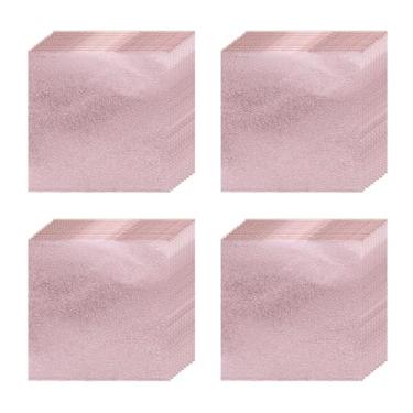 Imagem de 100 peças 5,9 × 5,9 cm (15 × 15 cm) papéis de embrulho de alimentos extra grandes, folhas de alumínio quadradas para pastelaria de churrasco, embalagem de chocolate grande doce, peça de embrulho para