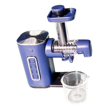 Imagem de Dynwave Enfeite de espremedor de frutas para casa de bonecas, escala 1/12, modelo clássico em miniatura, presente de Natal, decoração, brinquedo para brincar, Azul