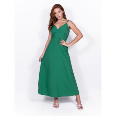 Imagem de Vestido Longo de Festa com Laço Ves001 Elegante Confortável e Atempora