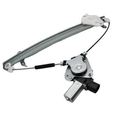 Imagem de Nakkaa Regulador de janela elétrica com motor compatível com Legacy Outback 2010-2014 61041-AJ01A 61041-AJ01 lado esquerdo do motorista dianteiro com função de proteção de evitar beliscar