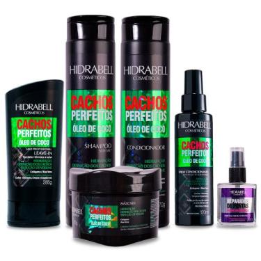 Imagem de Combo Cachos Perfeitos Hidratação e Definição Óleo de Coco Reparador d