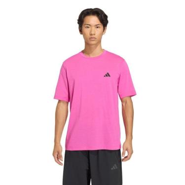 Imagem de Camiseta Adidas Workout Essentials Feelready Masculina - Rosa G-Masculino