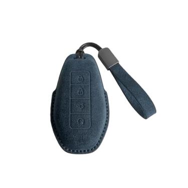 Imagem de Compatível com denza n9 2025 2026 acessórios interiores do carro caso chave de controle remoto chaveiro guarnição guarnição capa(Style A Blue)