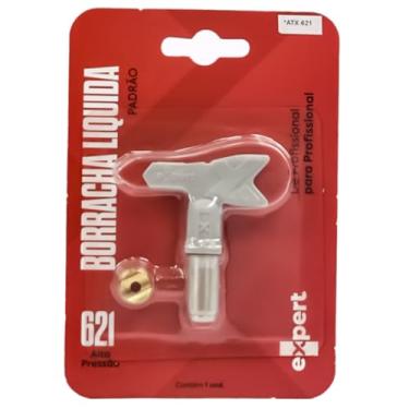 Imagem de Bico de Pintura 621 EXPERT, Alta Pressão, Padrão para Revestimentos Densos e Borracha Líquida, Compatível com Sistemas Airless