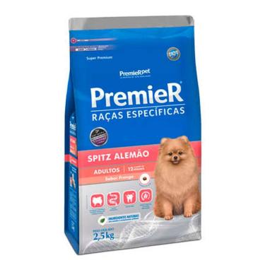 Imagem de Ração Premier Raças Específicas Spitz Alemão Cães Adultos Frango 2,5kg