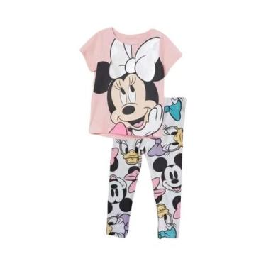 Imagem de Conjunto De Roupas De Outono Para Meninas 2 Peças Princesa Minnie Mous
