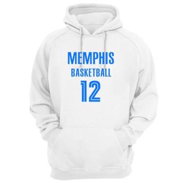 Imagem de Blusa Moletom Capuz Basquete Memphis Basketball número 12 - Loja Click