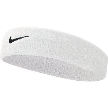 Imagem de Testeira Swoosh Headband Adulto Nike White/Black