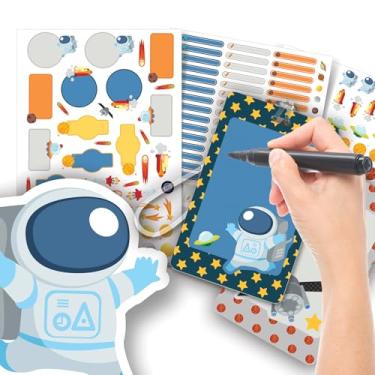 Imagem de Etiqueta Escolar Neutra com TAG + Caneta (Sistema Solar, Etiquetas + 2 TAGs)