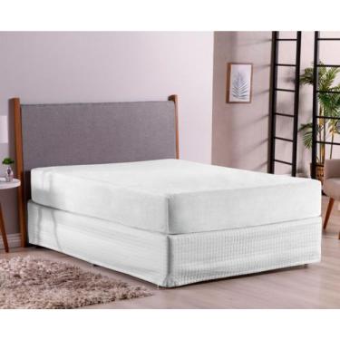 Imagem de Lençol Casal Queen De Plush Com Elástico Avulso Cores - Bell Enxovais,