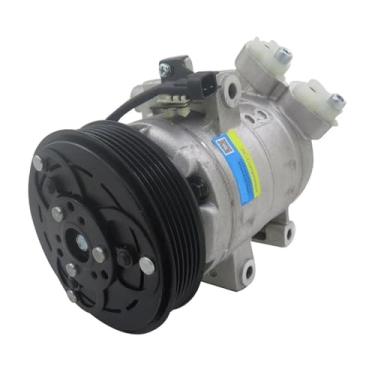 Imagem de Compressor de ar condicionado AC 12 V, compatível com FORD ESCAPE, compatível com MAZDA TRIBUTE 2001-2012 8L8Z19703B 9L8Z19703A 9L8Z19703-A DKS17DS