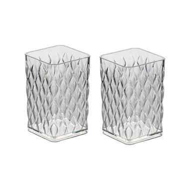 Imagem de Conjunto de duas peças com caixa para guardar escova e pasta de dentes