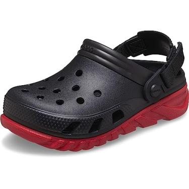 Imagem de Sandália crocs duet max ii clog black/varsity red - 42