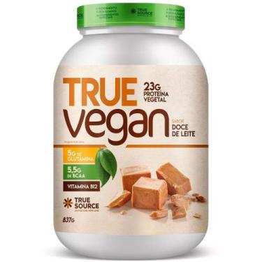 Imagem de True Vegan Proteina Vegetal Doce de Leite (837g) True Source
